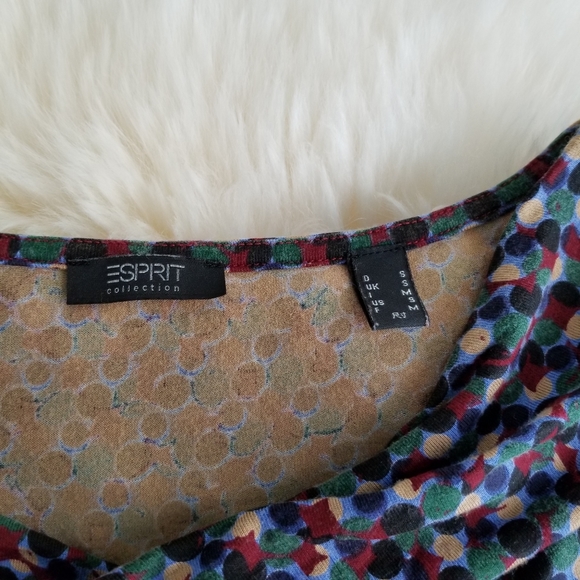 Esprit | Abstract dotted print sleeveless top (S) - Picture 5 of 7